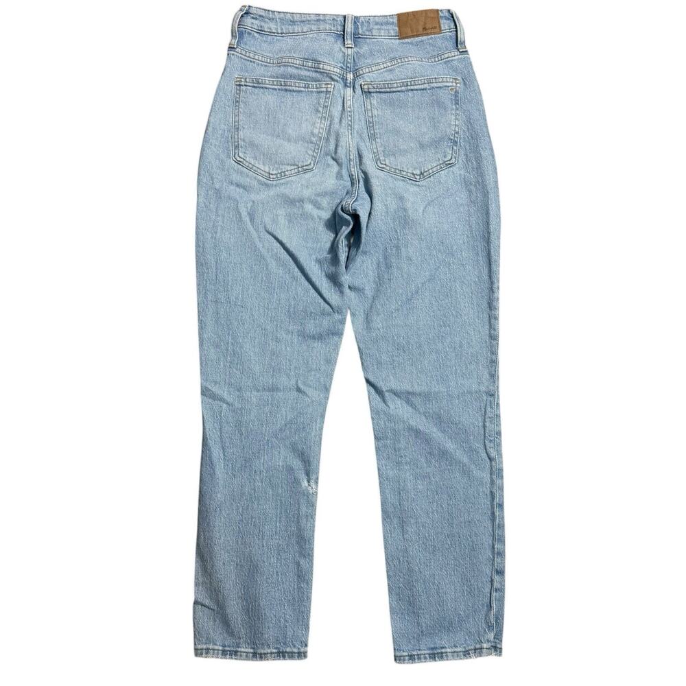 Madewell Curvy Perfect Vintage Jean 26 Blue Womens High Rise Stretch Denim mc594 - Picture 3 of 7